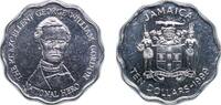Jamaica 10 Dollars Jamaica 1999 10 Dollars (Scalloped) Nickel plated steel Royal Mint 5.92g UNC KM 181 -