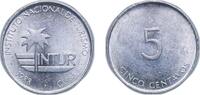Cuba 5 Centavos Cuba Second Republic 1988 5 Centavos (INTUR) Aluminium 1.08g AU KM 413 JMA MC6 -