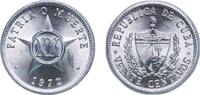 Cuba 20 Centavos Cuba Second Republic 1972 20 Centavos Aluminium (aluminium 97.15%, magnesium 2.5%, manganese 0.35%) (25000000) 1.97g UNC KM 35 J -