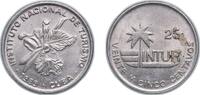 Cuba 25 Centavos Cuba Second Republic 1989 25 Centavos (INTUR) Copper-nickel 6.5g UNC KM 418 JMA MC13 JMA MC14 -