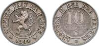 Belgium 10 Centimes Belgium Kingdom 1894 10 Centimes - Léopold II (Dutch text) Copper-nickel (75% Copper, 25% Nickel) Royal Mint of Belgium (9209110 -