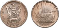 Poland 10 Zlotys Poland People's Republic 1968 MW 10 Zlotys (25th Anniversary of Polish Army) Copper-nickel (2000000) 9.45g UNC Y 60 ParM 234 Sch -
