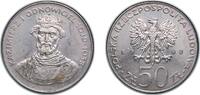 Poland 50 Zlotys Poland People's Republic 1980 MW 50 Zlotys (Kazimierz I Odnowiciel) Copper-nickel (2503800) 11.9g UNC Y 117 ParM 259 Schön 114 F -