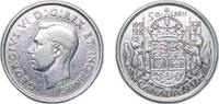 Canada 50 Cents Canada Commonwealth 1937 50 Cents - George VI (with IND:IMP:) Silver (.800) (.800 silver .200 copper) Royal Canadian Mint of Ott -