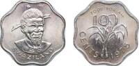 Eswatini 10 Cents Eswatini Kingdom of Swaziland (1968-2018) 1975 10 Cents - Sobhuza II (FAO) Copper-nickel (75% Copper, 25% Nickel) Royal Mint (14 -
