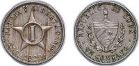 Cuba 1 Centavo Cuba First Republic 1920 1 Centavo Copper-nickel (Copper 75%, Nickel 25%) Kremnica / Körmöcbánya / Kremnitz Mint (19378000) 2.5g -