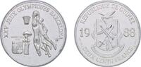 Guinea 200 Francs Guinéens Guinea Republic 1988 200 Francs Guinéens (1992 Summer Olympic Games) Silver (.999) (5000) 16g UNC KM 58 Schön 58 -
