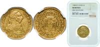 Spain 2 Escudos Spain Kingdom 1780 M PJ 2 Escudos - Charles III Gold (.901) Madrid Mint 6.7g NGC AU KM 417 -