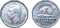 Canada 5 Cents Canada British Dominion 1952 5 Cents - George VI (steel) Chromium plated steel Royal Canadian Mint (10891148) 4.54g VF Scratches -