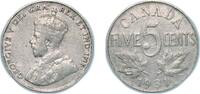 Canada 5 Cents Canada 1931 5 Cents - George V Nickel Royal Canadian Mint (5100830) 4.54g XF KM 29 Schön 28 -