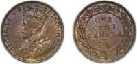 Canada 1 Cent Canada British Dominion 1911 1 Cent - George V (without DEI GRA) Bronze (Cu 95%, Sn 4%, Zn 1%) Royal Canadian Mint (4663486) 5 -