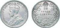 Canada 25 Cents Canada British Dominion 1936 25 Cents - George V Silver (.800) (.800 silver .200 copper) Royal Canadian Mint (972094) 5.83g AU K -