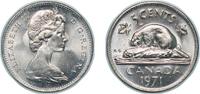 Canada 5 Cents Canada British Dominion 1971 5 Cents - Elizabeth II (2nd portrait) Nickel (99.9% nickel) Royal Canadian Mint (27312609) 4.54g UN -