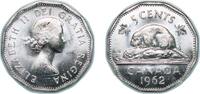 Canada 5 Cents Canada British Dominion 1962 5 Cents - Elizabeth II (1st portrait, nickel) Nickel Royal Canadian Mint (46307305) 4.54g UNC KM 50 -