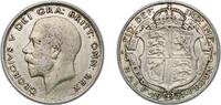 Great Britain ½ Crown Great Britain Kingdom 1921 Half / ½ Crown - George V (2nd type) Silver (.500) Royal Mint (Tower Hill) (23677800) 14g VF KM 818.1 -