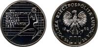 Poland 200 Zlotys Poland People's Republic 1982 MW 200 Zlotys (World Soccer Championship Games in Spain) Silver (.750) (21000) 17.6g PF Y 130 Par -