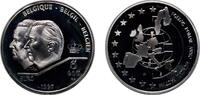 Belgium 5 ECU Belgium Kingdom 1997 5 ECU - Albert II (Treaty of Rome) Silver (.925) (27997) 23.01g PF KM 205 LA ECM-6 Schön 183 -