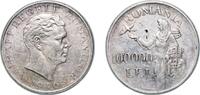 Romania 100 000 Lei Romania Kingdom 1946 100 000 Lei - Mihai I Silver (.700) State Mint (Monetăria Statului), Bucharest (2002000) 25.06g XF KM 71 Sc -