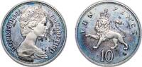 Great Britain 10 Pence Great Britain 1984 10 Pence - Elizabeth II (2nd portrait; set issue) Copper-nickel (75% Cu, 25% Ni) (106520) 11.2g PF KM 930 Sp -