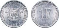 Burundi 1 Franc Burundi Republic 1976 1 Franc Aluminium Pobjoy Mint (5000000) 0.87g UNC KM 19 -