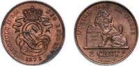 Belgium 2 Centimes Belgium 1873 2 Centimes - Léopold II (French text) Copper Royal Mint of Belgium (7490637) 4g UNC KM 35.1 LA BFM-10 Schön 7 -