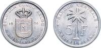 Belgium 5 Francs Belgium Ruanda-Urundi 1956 5 Francs Aluminium (95% Aluminium, 4.5% Magnesium, 0.5% Manganese) Royal Mint of Belgium (10000000) 2 -