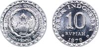 Indonesia 10 Rupiah Indonesia Republic 1979 10 Rupiah (FAO) Aluminium Perum Peruri, Karawang (285670000) 1.82g UNC KM 44 Schön 34 -
