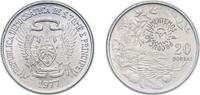 São Tomé and Príncipe 20 Dobras São Tomé and Príncipe Democratic Republic 1977 20 Dobras (FAO: Horticulture) Copper-nickel Staatliche Münze Baden-Württemberg, K -