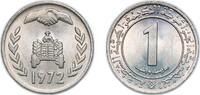 Algeria 1 Dinar Algeria People's Democratic Republic 1972 1 Dinar (FAO) Copper-nickel (75% Copper, 25% Nickel) Kremnica Mint (20000000) 6.98g BU -