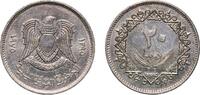 Libya 20 Dirhams Libya AH1395 - 1975 20 Dirhams Copper-nickel clad steel (Cladding: 75% Copper, 25% Nickel) (25500000) 5.5g UNC KM 15 Schön 15 -