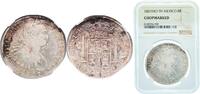 Mexico 8 Reales Mexico Spanish colony 1807 TH 8 Reales - Charles IV Silver (.903) Mexican Mint 27.07g NGC Chopmarked KM 109 -