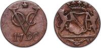 Netherlands East Indies 1 Duit Indonesia Netherlands East Indies United East India Company 1790 1 Duit (Utrecht) Copper Royal Dutch Mint 3.09g VF KM 111.1 Scho -