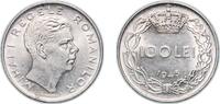 Romania 100 Lei Romania Kingdom 1943 100 Lei - Mihai I Nickel plated iron State Mint (Monetăria Statului), Bucharest (40590000) 8.53g AU KM 64 S -
