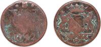 Netherlands East Indies 1 Duit Indonesia Netherlands East Indies United East India Company 1742 1 Duit (Utrecht City; Silver strike) Silver 2.8g VF KM 111.1a -