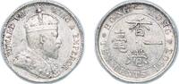 Hong Kong 10 Cents Hong Kong British colony 1903 10 Cents - Edward VII Silver (.800) Royal Mint (Tower Hill) (25000000) 2.71g XF KM 13 -