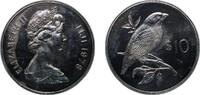 10 Dollars 1978 Fiji Fiji 1978 10 Dollars - Elizabeth II (Conservation; .500 Silver) Silver (.500) (3582) 28.74g BU KM 41 Schön 39 BU