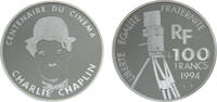 France 100 Francs France Fifth Republic 1995 100 Francs Centennial of Cinema, Charlie Chaplin -