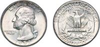 United States ¼ Dollar United States Federal republic 1953 D ¼ Dollar Washington Silver Quarter Silver (.900) United States Mint of Denver, (56112400 -
