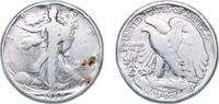 United States ½ Dollar United States Federal republic 1927 S ½ Dollar Walking Liberty Half Dollar Silver (.900) San Francisco Mint (2400000) 12.13g F -