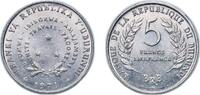 Burundi 5 Francs Burundi Republic 1971 5 Francs Aluminium (Aluminium 97%, Magnesium 3%) Royal Mint of Belgium (2000000) 2.2g UNC KM 16 Schön 27 -