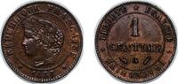 France 1 Centime France 1888 A 1 Centime Bronze Paris Mint (400000) 1.1g AU Franc 2014 104 Gad 1789 88 KM 826 -