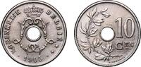 Belgium 10 Centimes Belgium 1905 10 Centimes - Léopold II (Dutch text - Large date) Copper-nickel (75% Copper, 25% Nickel) (13758239) 4g AU KM 53 Sc -