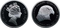 10 Dollars 2002 Fiji Fiji Republic 2002 10 Dollars - Engangered Wildlife Peregrine Falcon Silver (.925) 28.28g PF KM.104/S.97 PF