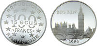 France 100 Francs / 15 Euro France Fifth Republic 1994 100 Francs / 15 Euro Big Ben, London -