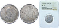 Spain 2 Reales Spain Kingdom 1811 C CI 2 Reales - Ferdinand VII (Laureate bust) Silver (.812) Cadiz 6g NGC XF 45 KM 460 -