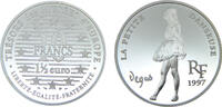 France 10 Francs / 1½ Euro France Fifth Republic 1997 10 Francs / 1½ Euro Museum Treasures, La petite Danseuse -