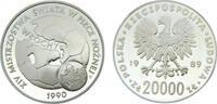 Poland 20000 Złotych Poland People's Republic 1989 MW 20000 Złotych XIV FIFA World Cup, Italy 1990 -