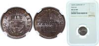 Germany 1 Pfennig Germany Kingdom of Prussia German states 1869 A 1 Pfenning - William I Copper 1.5g NGC MS 63 AKS 108 Old/Mue 2 426, 429, 433 KM -