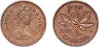 Canada 1 Cent Canada 1980 1 Cent - Elizabeth II (2nd portrait modified; reduced weight) Bronze (98% copper, 1.75% tin, 0.25% zinc) (911800000) -