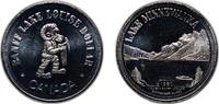 Canada 1 Dollar Canada 1980 Banff Lake Louise Dollar - Banff, Alberta Nickel (50000) 14.04g BU Pel AB145 -